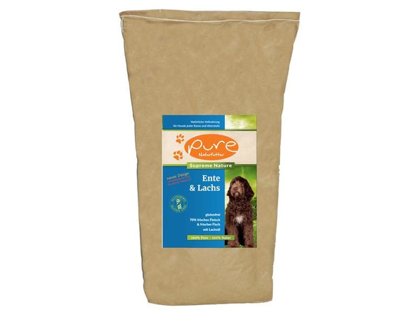 PURE cibo naturale cibo umido Supreme anatra e salmone