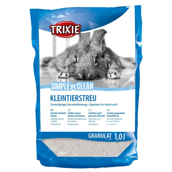 6x Simple'n'Clean Granulat Silikatstreu, 400 g, 1 l