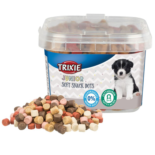 6x Junior Soft Snack Dots mit Omega3, 140 g