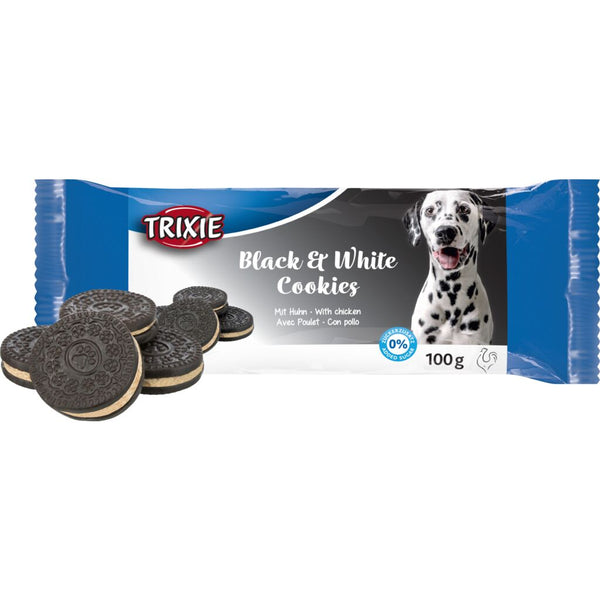 6x Black & White Cookies, ø 4 cm, 4 St./100 g