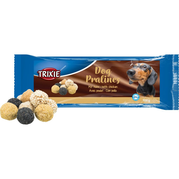6x Dog Pralines mit Huhn, 100 g