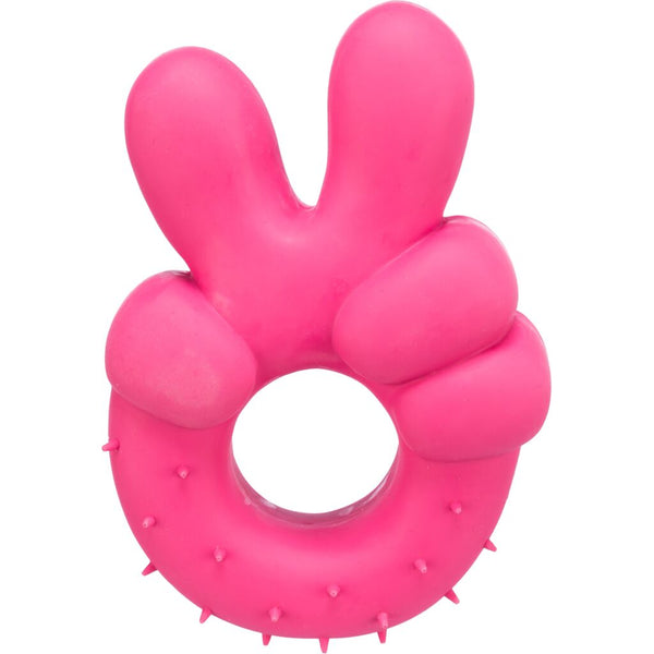 Peace Handzeichen, Latex, 14 cm