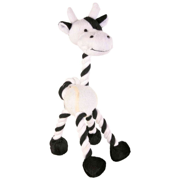 Tier mit Tau & Tennisball, Plüsch, 28 cm