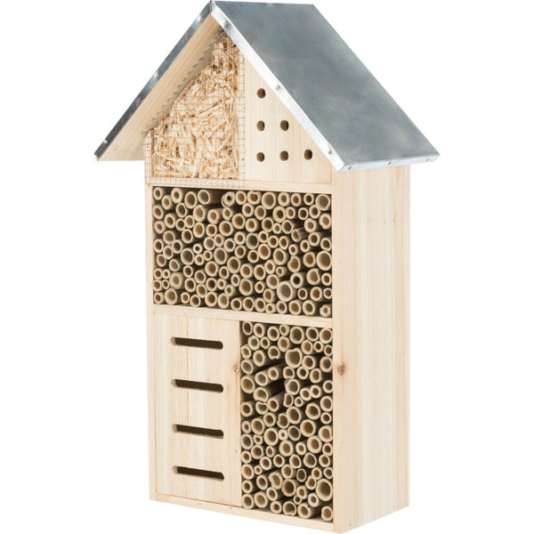 Insektenhotel, Holz, 29 × 49 × 16 cm