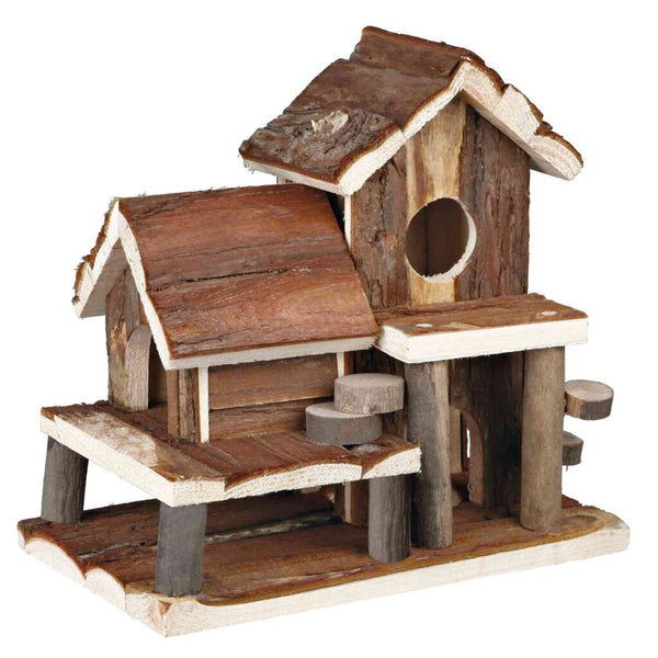 Haus Birte, Mäuse, Rindenholz