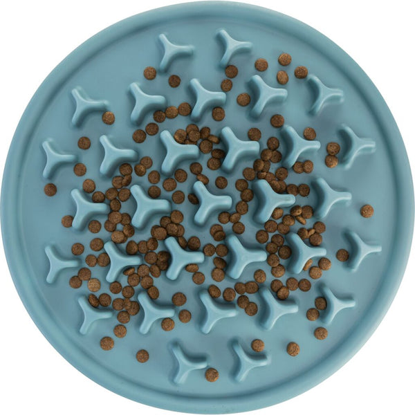 Slow Feeding Matte Pillars ø 35 cm, blau