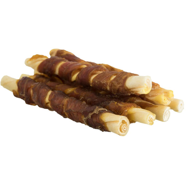 6x Denta Fun Buffalo Chewing Rolls, 12 cm
