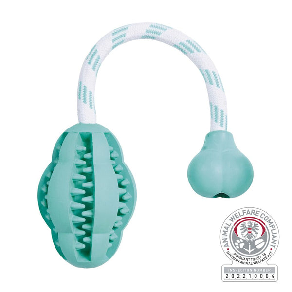 Denta Fun Jumper/Seil, Minzgeschmack, Naturgummi, 8 cm/28 cm