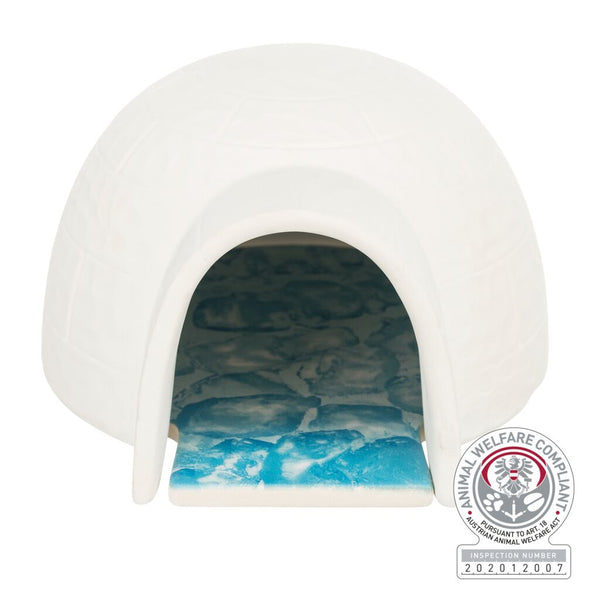 Iglu mit Kühlplatte, Mäuse/Hamster, Keramik